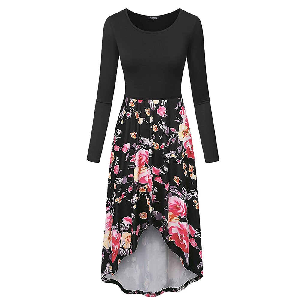 Maternity Dresses long sleeve Nursing dress for pregnant women lactation Casual breastfeeding clothes for Pregnancy ZJ