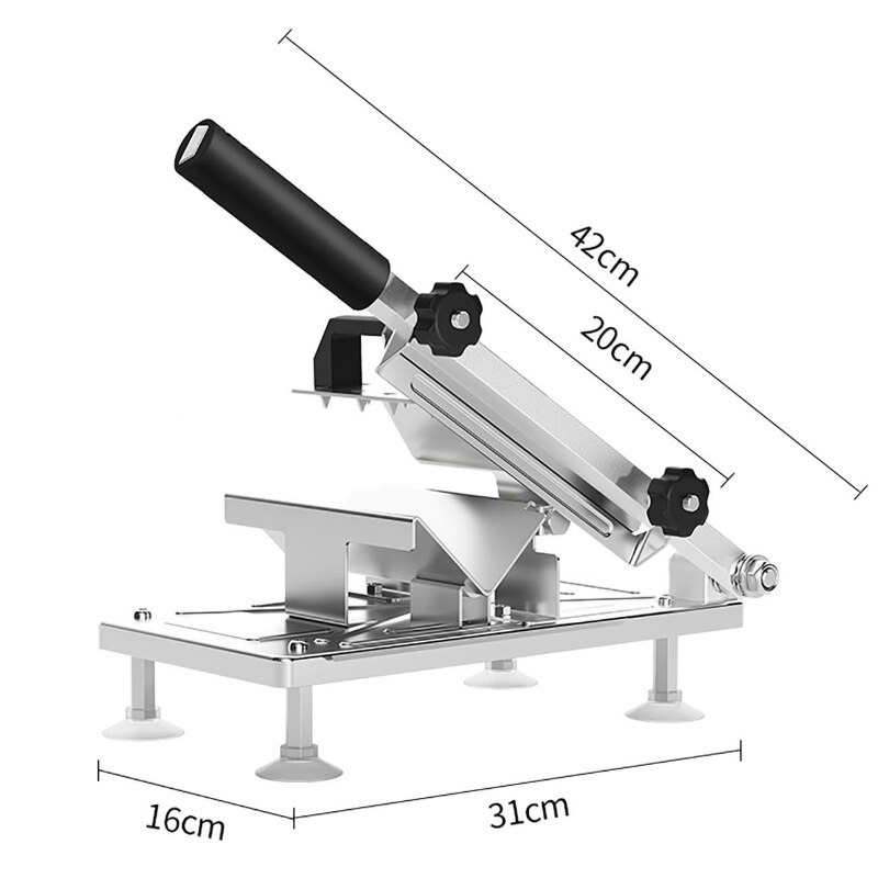Stainless Steel Meat Slicer Meat Slicer Bone Cutting Machine Minced Lamb Bone Meat Cutter Chicken Duck Fish Ribs Lamb Cutting: A