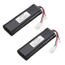 Batería li-po de HL-18650-2S de 7,4 V y 1800mAh para Heng Long RC HL3818-1, tanque de juguete 1:16, actualización de gran capacidad L6.2-2P
