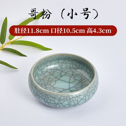 Schrijven Penselenbakje Pot Keramische Wassen Kopje Thee Wassen Kom Schilderen Borstel Wassen Kommen 1Pc: 11.8cm gf