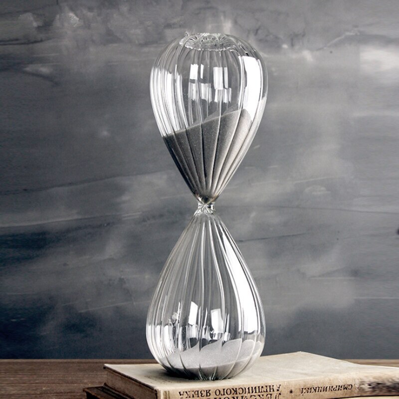 GH Creatieve Draad Zand Klok Ampulheta Zandloper 60 Minuten Decoratieve Huishoudelijke Artikelen Kenmerken Arts