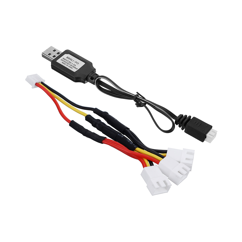 7,4 V 1100 mAh Li-Po Batterie für WLtoys A949 A959 A969 A979 V912 V913 V353 k929 V262 L959 T23 T55 F45 2S 7,4 V Auto Batterie teile: Schwarz