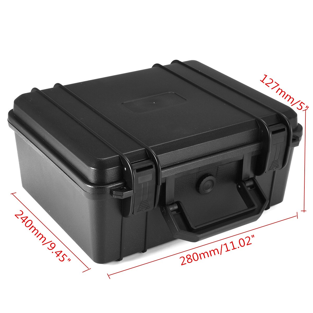 Waterdichte Veiligheid Instrument Gereedschapskist Shockproof Storage Toolbox Verzegelde Tool Case Slagvast Koffer Bescherming Spons