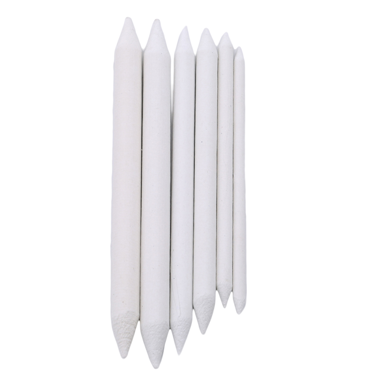 6 unidades de limpiaparabrisas de papel especial para bocetos, bolígrafo blanco de corrección, bolígrafo de papel de arroz, bolígrafo de limpieza, herramienta de dibujo artístico, pincel de pintura, suministros de arte: Default Title