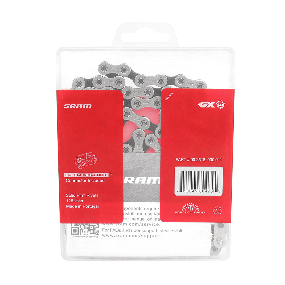 SRAM GX cadena de bicicleta de 12 velocidades cadenas de bicicleta de montaña MTB 12S 12V 126L cadenas de bicicleta originales piezas de bicicleta