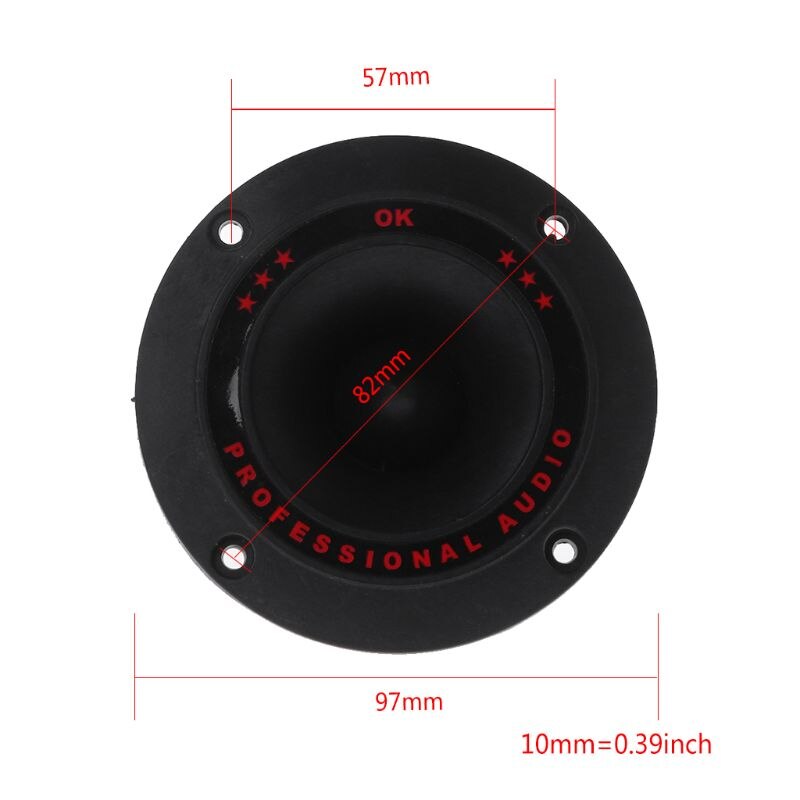 69ha stück piezoelektrische hochtöner 3 2 lautsprecher-hochtöner keramik-piezo-lautsprecher pa/dj-hochtöner ersatz heim-subwoofer diy