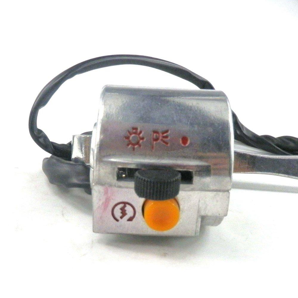 Motorcycle Right and Left Handlebar Switch 22mm for 50cc Retro Chinese Scooter JH70 JH48 drum brake