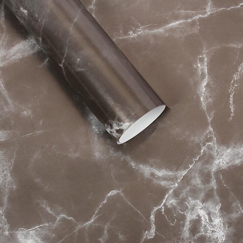 50*70cm Marble Wrapping Paper Roll Wrap Decorative Paper Wedding Party Flower Packaging Paper Bouquet Packing: Black