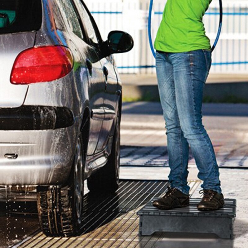 Folding Step Stool Portable Platform Car Home Height Boost Elder Adult Kid Child Locks Into Place Non Slip Furniture Foot Stool