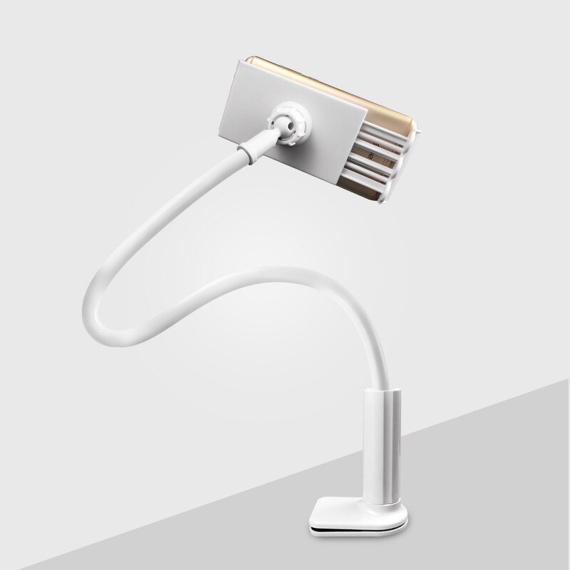 Universal 360 Degree Flexible Table Stand Mount Holder For iPhone iPad Tablets: White