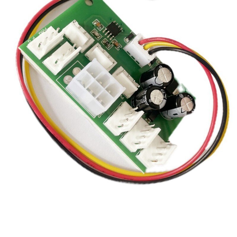Eujgoov Fan Temperature Controller DC 12V PWM PC CPU Fan Temperature Control Speed Controller CPU Alarm Module