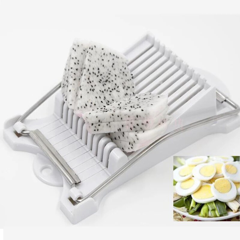 Kitchen Tools Multifunction Kitchen Slicer Egg Ham Sausage Banana Fruit And Vegetable Stainless Steel Wire Cutting Tool