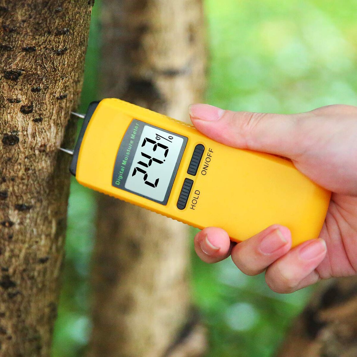 ANENG Auswirkungen nachweisen Gehäbenutzen Digital LCD Feuchten Feuchtigkeit Meter Tester Holz Holz Gips Sensor Detektor Auto Energie aus Funktion