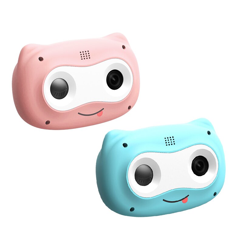 Caméra vidéo numérique HD, chat mignon pour enfants, multi-langues, 2 pouces, 5MP, pour enfants