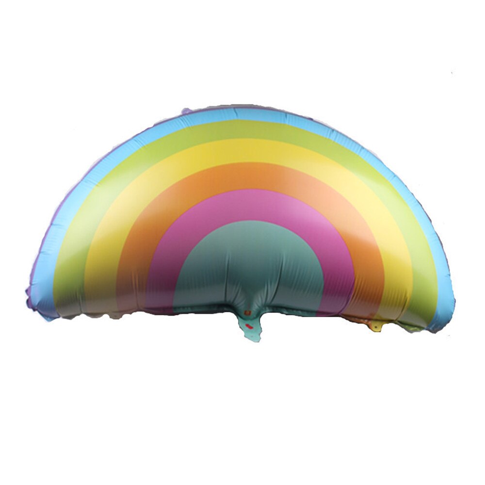 Karikatur Hütte Nette Regenbogen Einhorn katze ballon Party dekoration Folie Ballons Ebene thema Baby Mädchen partei liefert spielzeug Hütte