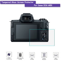 9 H Gehard Glas LCD Screen Protector Shield Film voor Canon EOS M50 Camera Accessoires