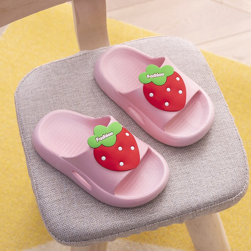 Sandalias deslizantes ligeras para niños y niñas, zapatillas antideslizantes de verano para playa, piscina, baño y ducha