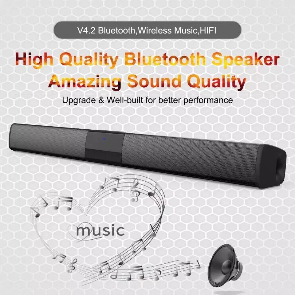 TV Soundbar Bluetooth Home Theater Speaker Stereo boombox Bass Sound bar subwoofer Column Support Som Computer Speakers