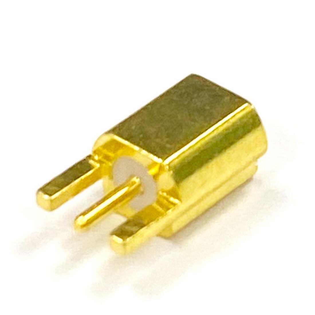 MMCX Female Jack RF Coax Connector PCB Mount Straight Goldplated