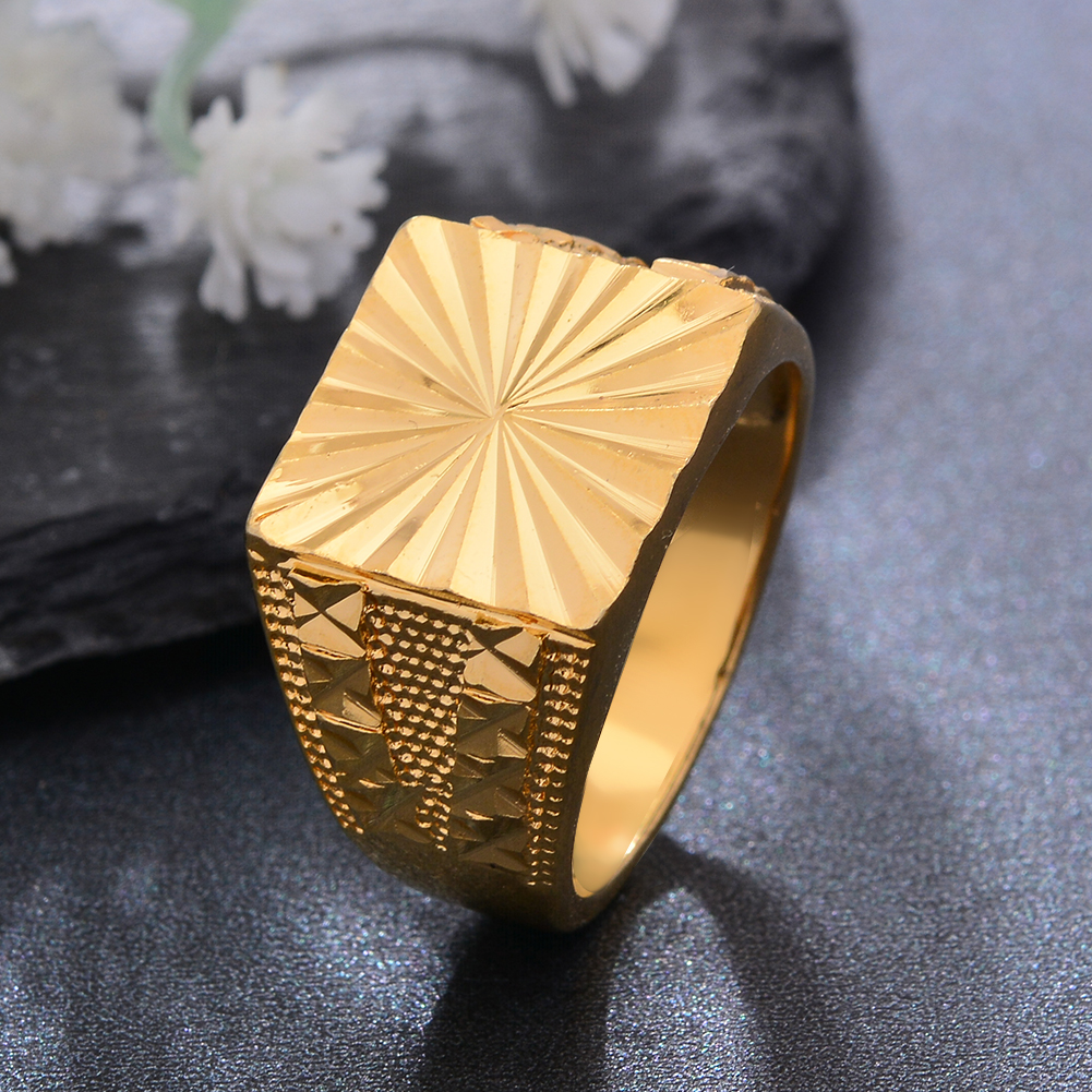 Bague africaine en or pour hommes et femmes, bijoux indiens, matiques de documents, de mariage