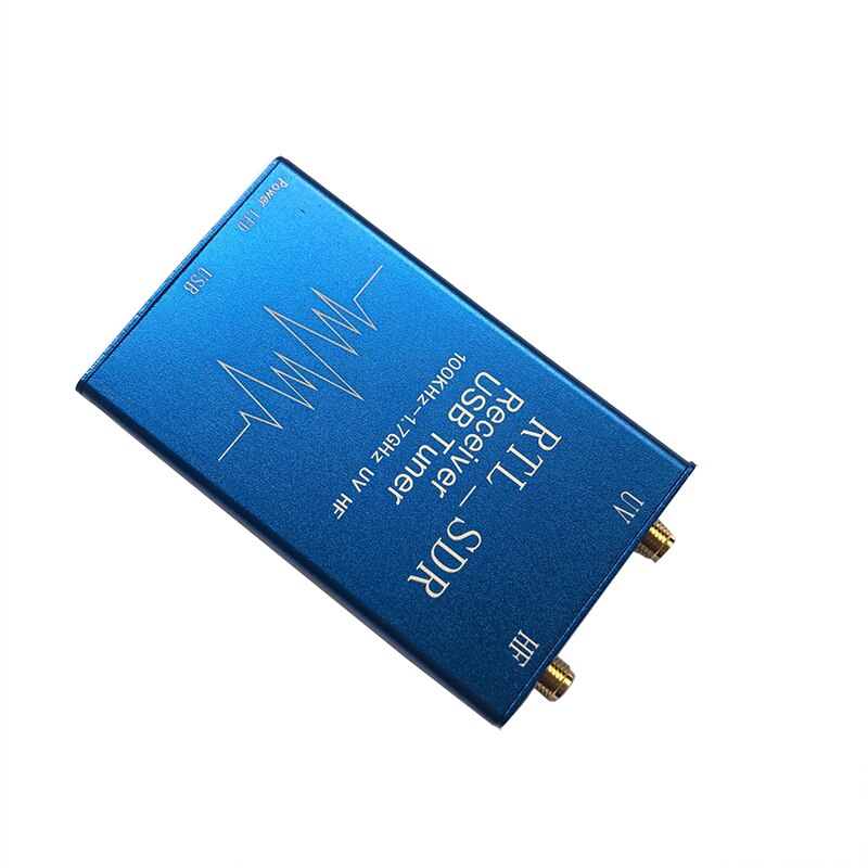 RTL SDR Receiver USB Tuner 100KHz-1.7GHz UV HF RTL2832U + R820T2 UHF VHF HF RTL.SDR USB Tuner Receiver AM, FM Radio