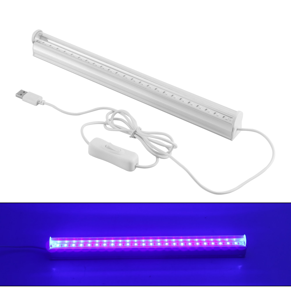 1.4m led uv lys 2835 smd dj disco party blacklight uv lampe lys bar led strip lys party club usb interface