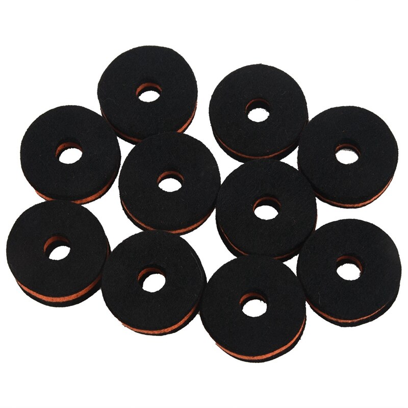 10 stuks/set  md139 drumstel bekkens vilt pads instrument bescherming bescherming accessoires