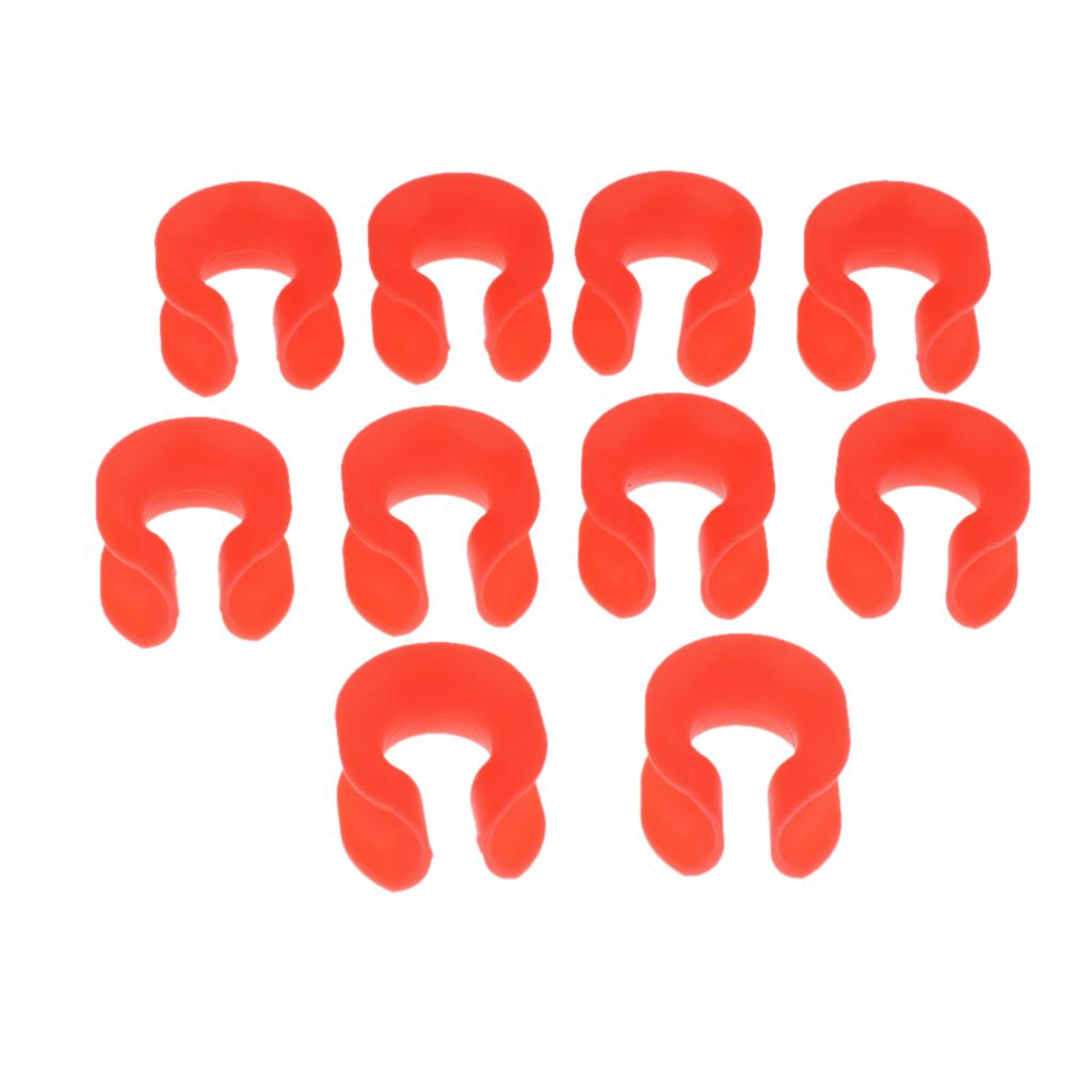 10 peças protetor de manga de corda de escalada acessórios de dedais para serviço de treinamento de escalada