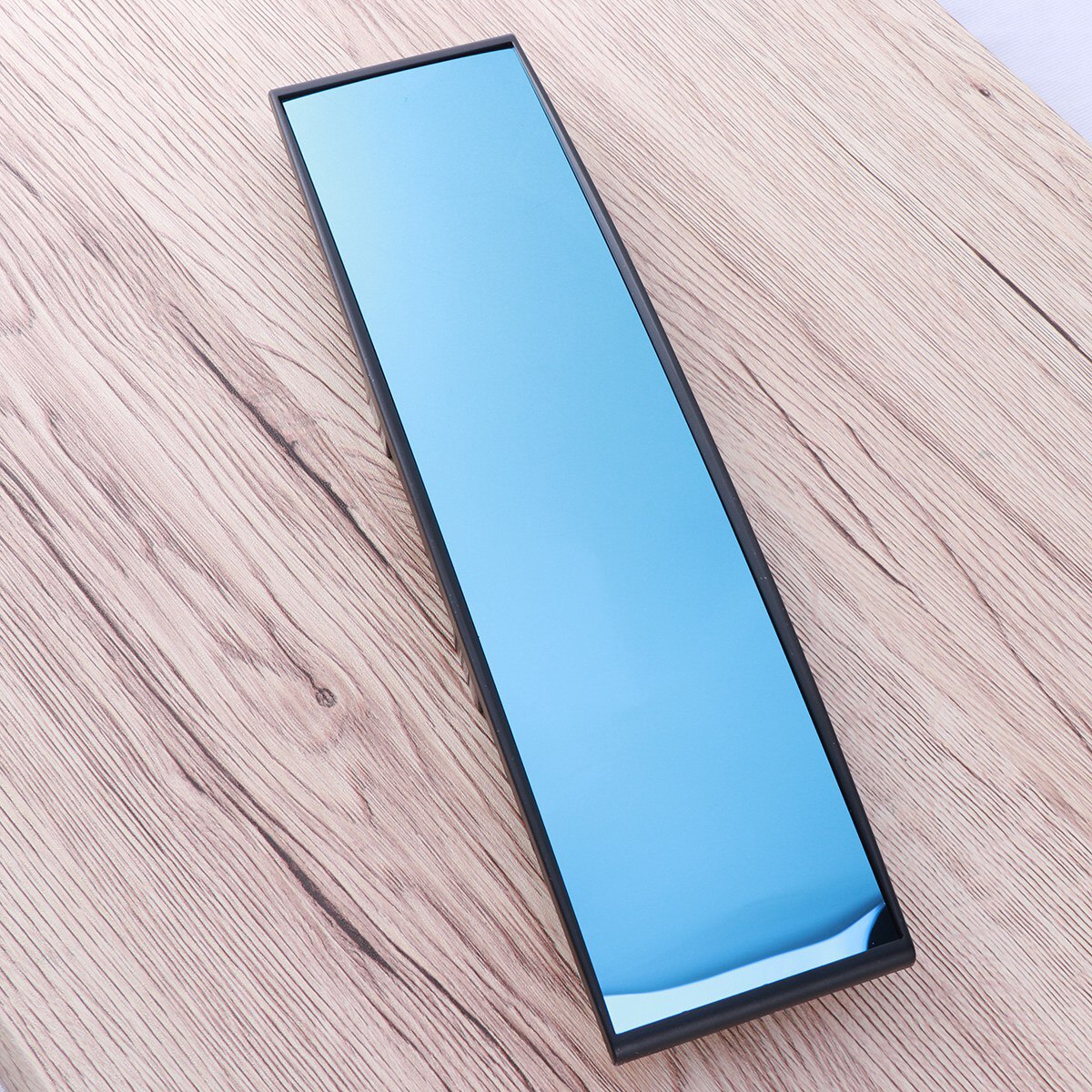 1 Pc Universal Rear View Mirror Anti-Dazzling Curved Large Vision Interior 300x75mm Rearview Mirror