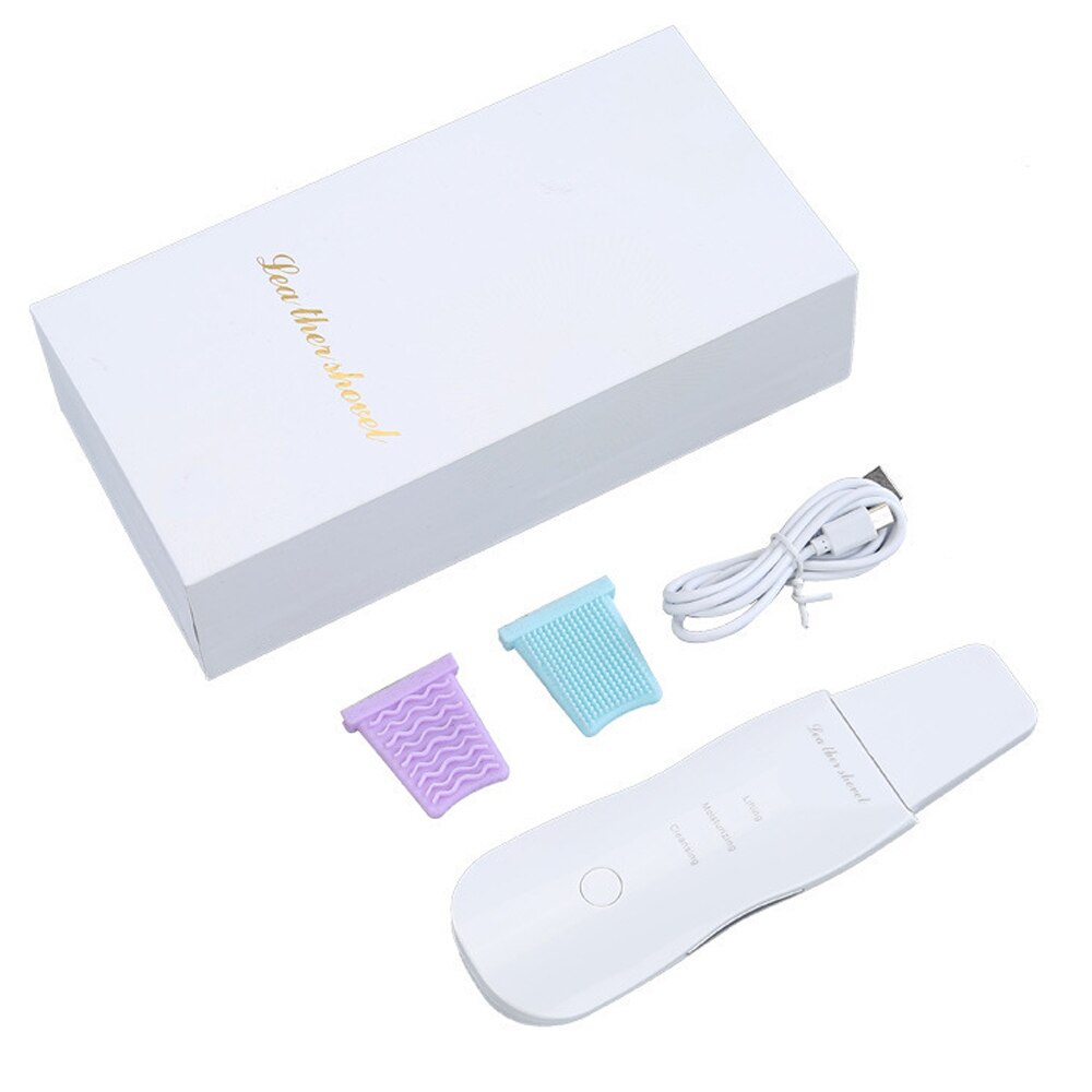 Facial Massage Skin Scrubber Deep Face Cleaning Machine Peeling Shovel Facial Pore Cleaner Face Skin Scrubber Lift Machine