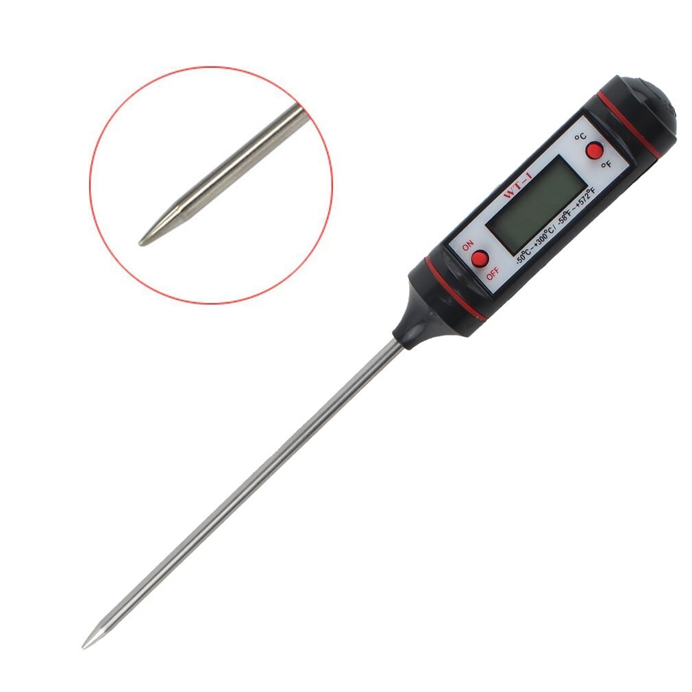 Nauwkeurige Keuken Bbq Digital Probe Elektronische Thermometer Barbecue Voedsel Taart Vlees Koken Termometer Temperatuur Meetinstrument