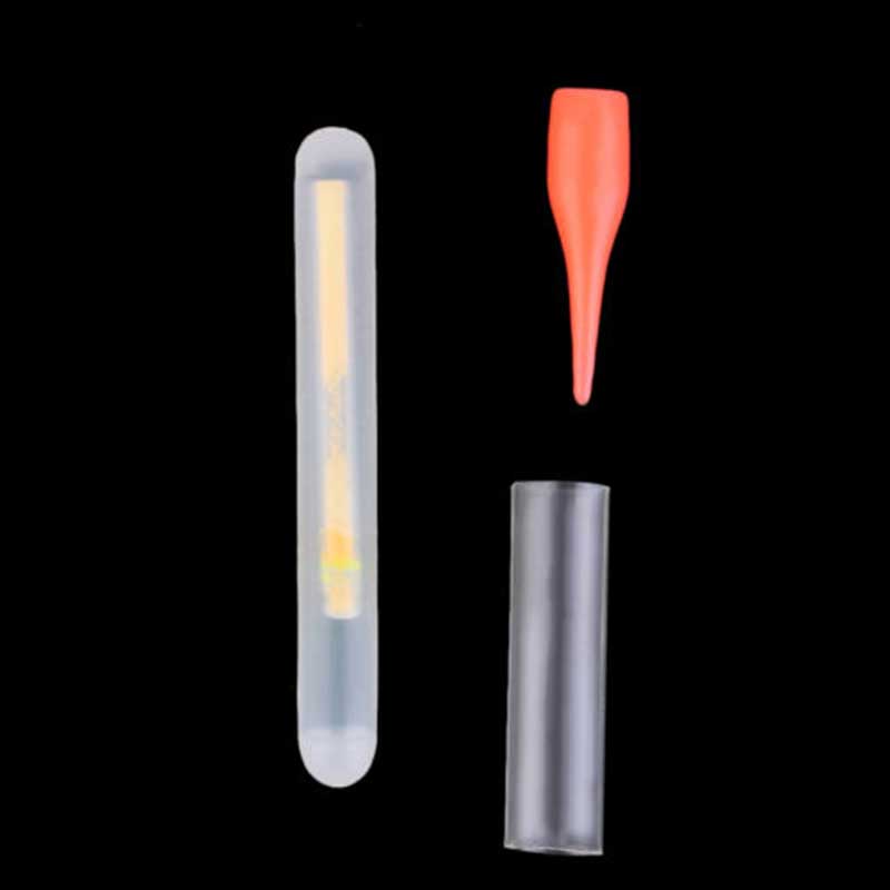 Nieuw 15 Pcs Mini 4.5X36 Mm Glow Vissen Vis Tl Lightstick Licht Nacht Float Rod Lichten Dark Sticks