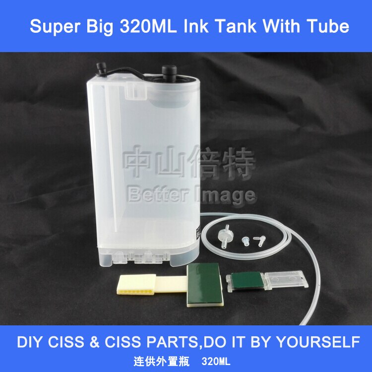 INK WAY One Super Big 300 ml Ink Tank for CIS CISS Continuous Ink Supply System Empty