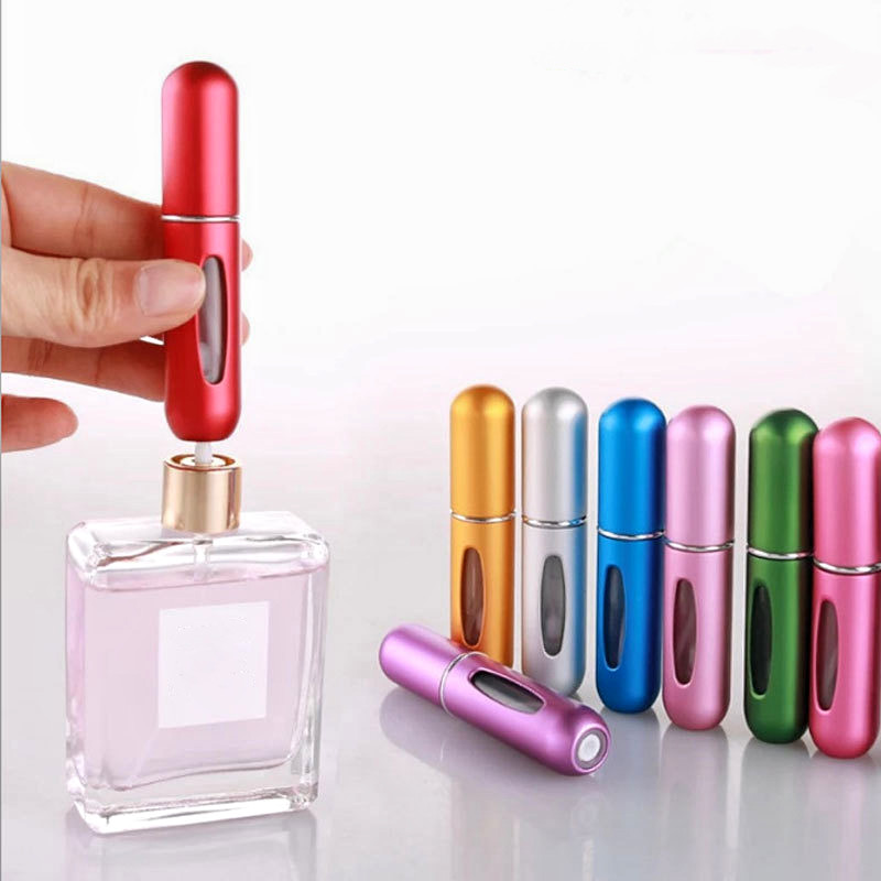5ml Parfum Navulfles Draagbare Mini Hervulbare Spuitpot Geurpomp Lege Cosmetische Containers Verstuiver voor Reizen Tool