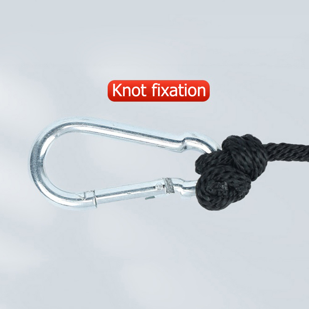 1/2/4/6/8/10/12/14/16pcs Touw Katrol 1.6M Ratel Vergrendeling Hanger Lamp Katrol Touwen Katrol Kano Boot Boog Stern Touw voor Camping