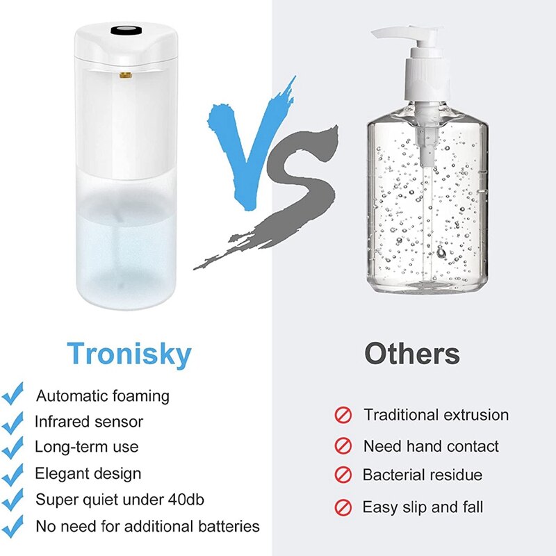 Automatic Disinfectant Dispenser, 500 Ml Automatic Sprayer With Infrared Sensor, Large Non-Contact Soap Dispenser