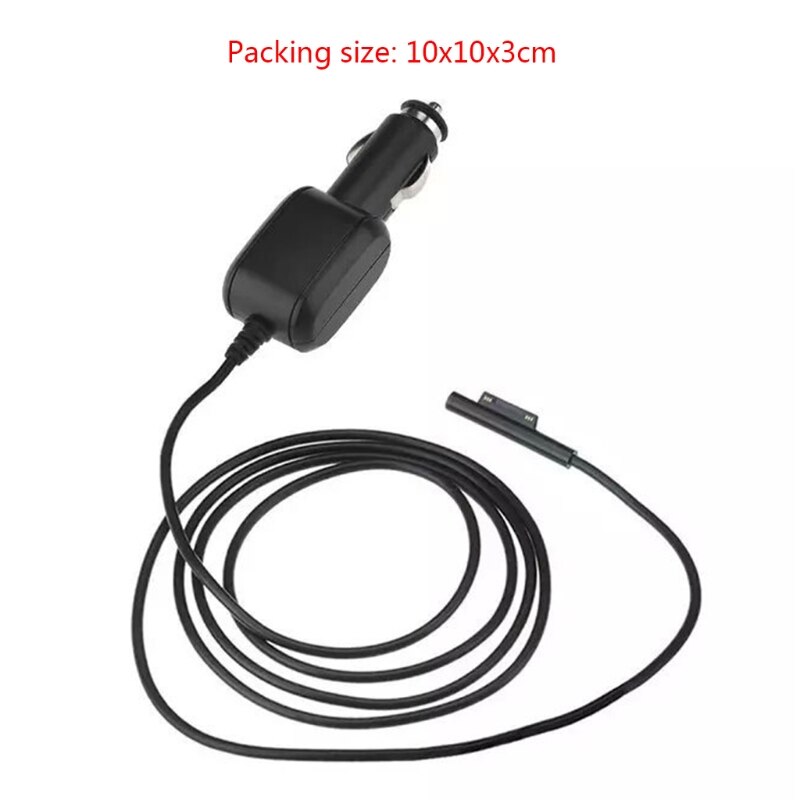 Voor Surface Pro 7/6/5/4/3 Auto Charger Adapter Dc 15V 3A Lader Usb Auto opladen Voor Oppervlak Laptop Kabel Retailsale