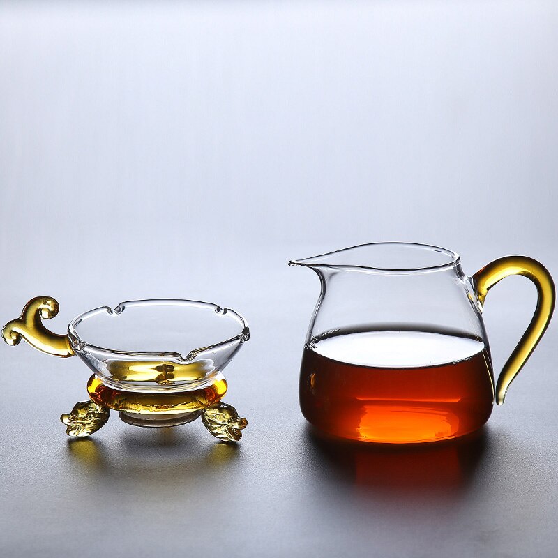 TANGPIN coffee and tea accessories glass tea pitcher tea strainers tools: Style C