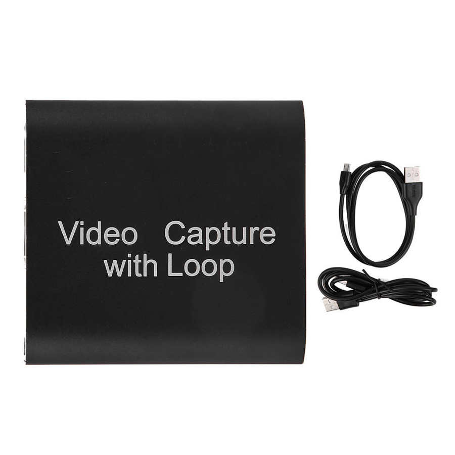 HDMI-compatible Video Capture HD Live USB to HDMI-compatible with Loop Out Capture Card