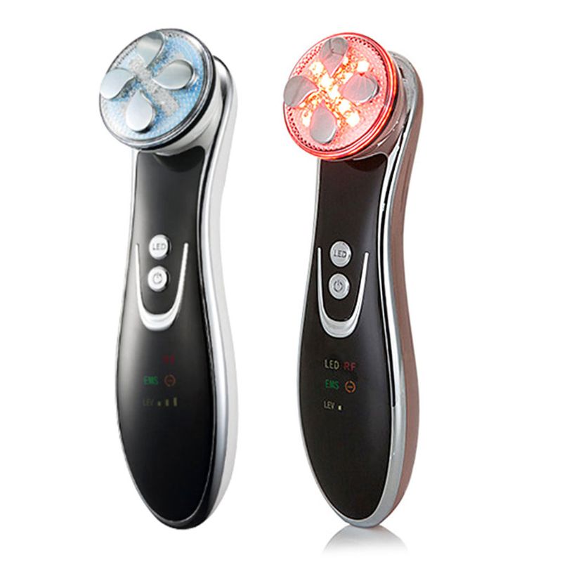 Máquina de belleza RF Radiofrecuencia Facial rejuvenecimiento de la piel estiramiento de la cara masaje uso doméstico suministros de maquillaje