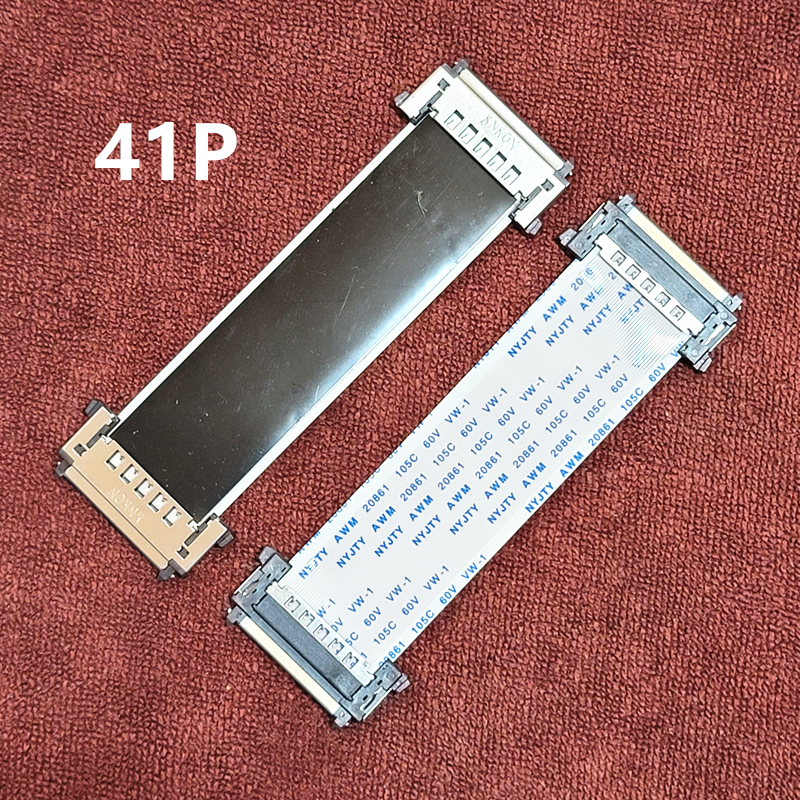 41Pin / 51Pin LVDS Cable for TV Screen LCD LED Display Screen Cable Flexible Cable 4K HD LCD TV Screen Cables: Yellow