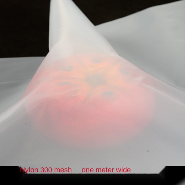 Nylon net filter 80/100 /120/150/160/200/250/260/300/350/400/450/500mesh 180-25 micron nylon wine water filter paint ink purify: XS / Red