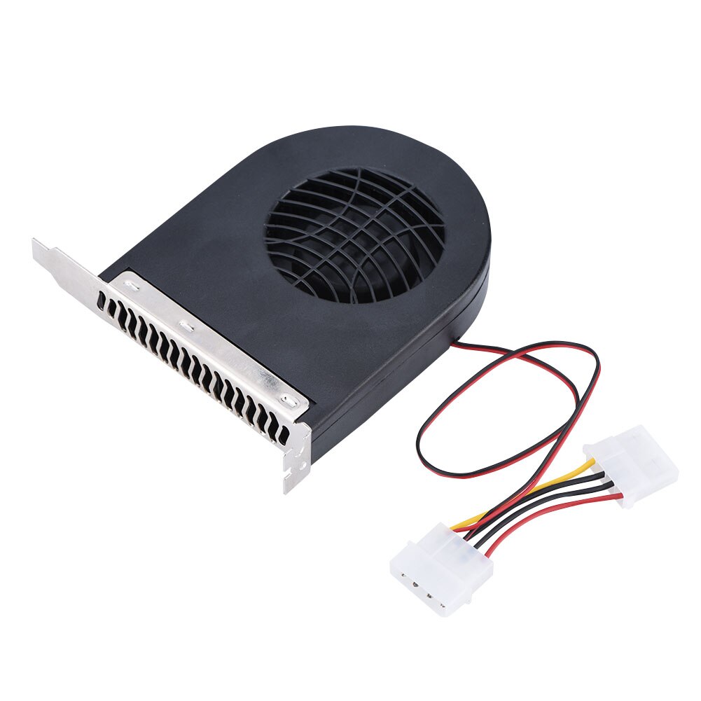 12V PCI Lüfter Mini 4 Pins System PCI Slot Gebläse Doppel Stecker CPU Fall DC Lüfter Computer chassis Abgas Turbo Fan
