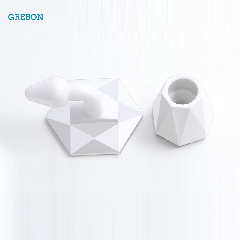 Tope de puerta de silicona soporte de suelo de goma para puerta contra impacto 3m cinta de doble cara protección de pared parachoques de puerta anticolisión: white