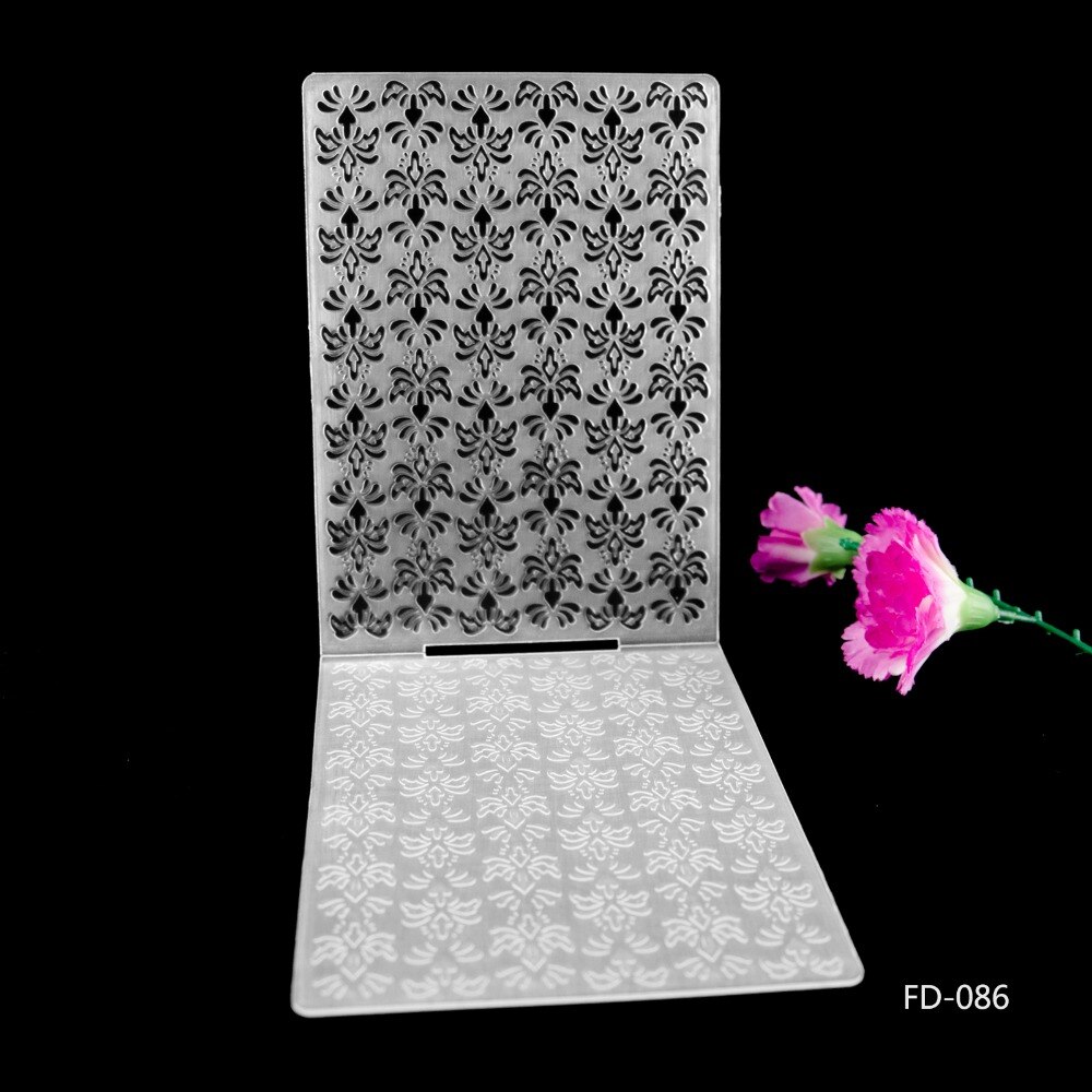 Scrapbook Snowflake DIY Paper Cutting Dies Scrapbooking Plastic Embossing Folder