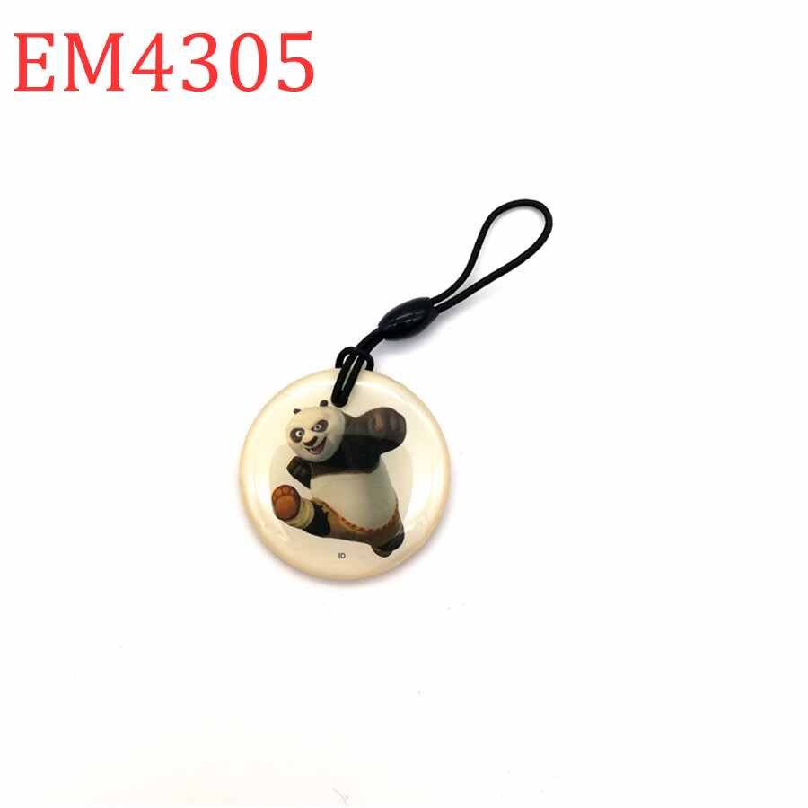 50 Jetons RFID T5577 125 KHz - Porte-clés Inscriptibles - SODIAL