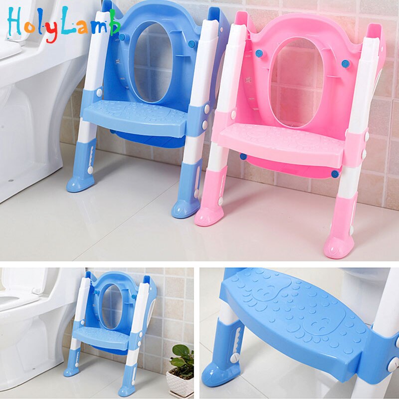 Babypottetreningssete barnepottetoalett sete med justerbar stige babykanne til nyfødte låve urinal guttepike potte