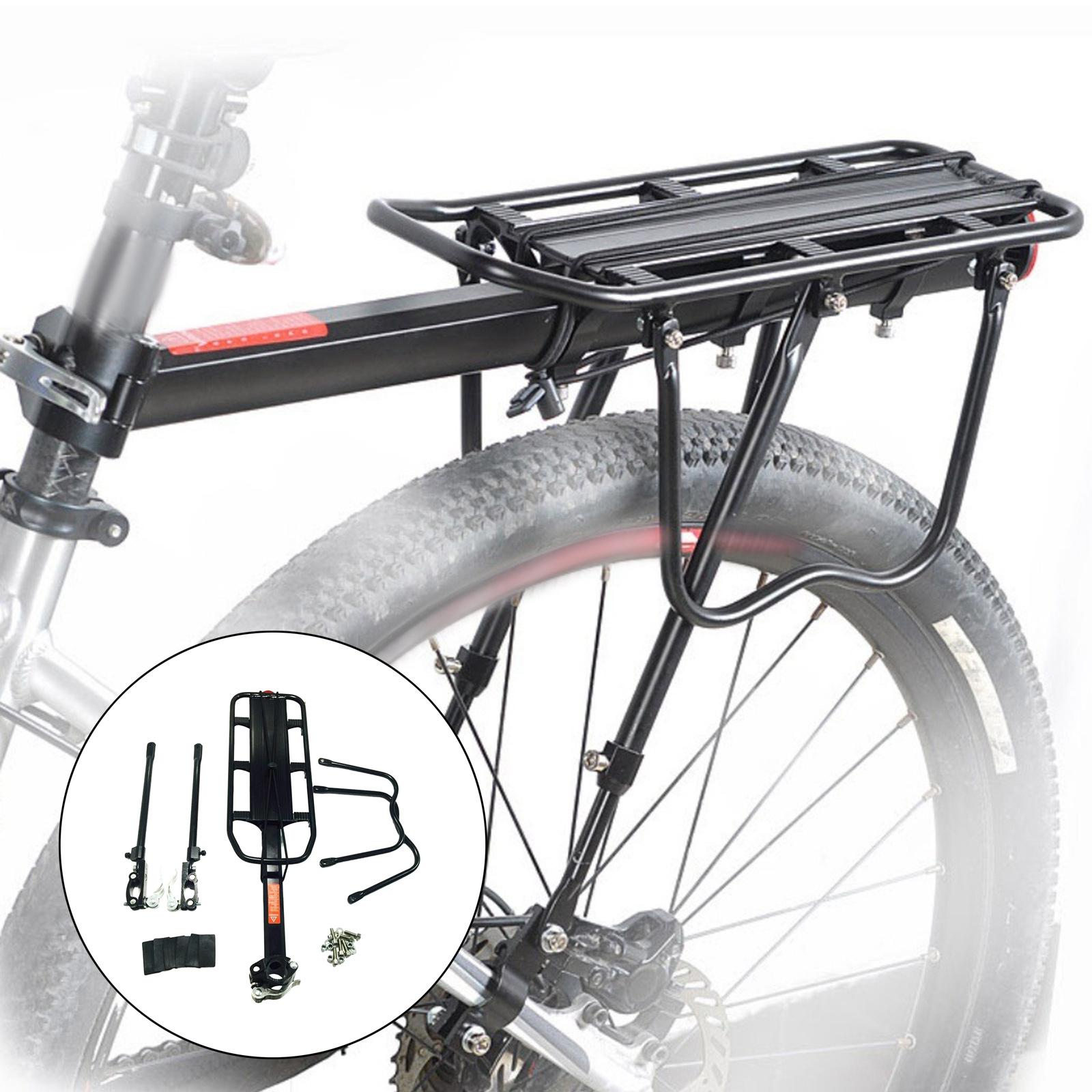 24-29 Inch Fiets Carrier Bike Bagage Cargo Bagagedrager Aluminium Plank Houder Stand Ondersteuning Eenvoudig Te Installeren