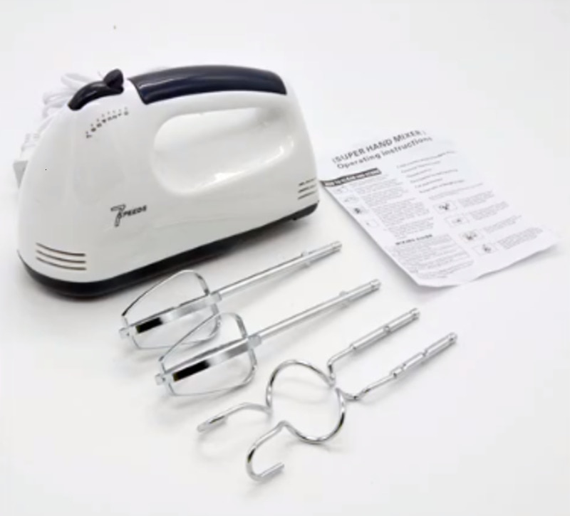 Batidora Manual de 7 velocidades, Mini licuadora Manual, licuadora multifunción, procesador de alimentos, batidora eléctrica de cocina, utensilios de cocina