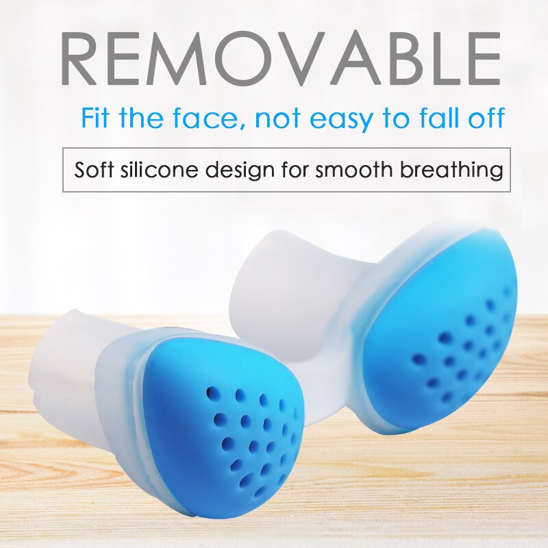 1pc Sleeping Aids Breath Apparatus Nose Stop Grinding Anti-Snoring Apparatus Good Sleep For Everyone Light Health Care